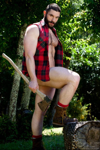 lumberjack hunk